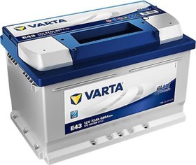 Resim VARTA AKÜ 12V 72AH 680A E43 BLUE DYNAMIC 