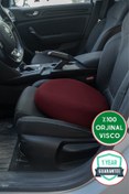 Resim Viscomina Araç Oturma Simidi Visco Oturma Simidi Bordo Renk 