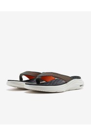 Resim Skechers Vapor Foam Sandal - Sayto Erkek Haki Parmak Arası Terlik 232894 Olor 