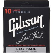 Resim Gibson SEG-LP10 Les Paul Elektro Gitar Teli (10-46) 
