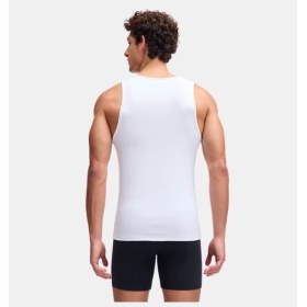 Resim Under Armour Erkek Ua Performance Cotton Atlet 2'li Paket Beyaz 6007622-100 Nefes Alabilir Kumaş 