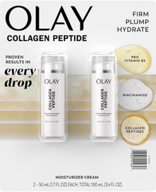 Resim Olay Collagen Peptide Nemlendirici Yüz Kremi 2x50ml 