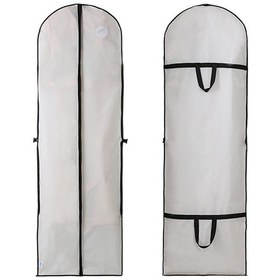 Resim Geeroyoo Büyük Boy Katlanabilir Elbise Koruma Kılıfı - 180x60cm Su Geçirmez Peva Malzeme İle Şık Ve Dayanıklı 