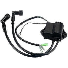 Resim Tohatsu 9.8hp Dıştan Takma Motor İçin Tekne Motoru Ateşleme Bobini 3b2-06060-1 Siyah. 