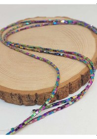 Resim Bileklik Boy Hematit Taşı Dizi 2 2mm 49654 Yarım Dizi 17cm Uzunluğundadır Çok Renkli 