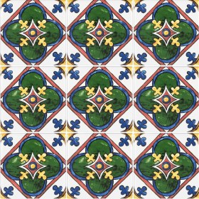 Resim Can Seramik 10*10 cm CÇ-113 Kütahya Seramik Karo ( 5'li 1 Paket ) 