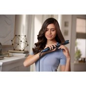 Resim Philips 2 Yıl Kabarık Saçlara Özel Düzleştirici Lacivert Seramik Plaka Plaka 230 Derece Ithalatçı Garantili 