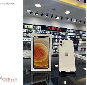 Resim Apple iPhone 12 İkinci El TR | 128 GB | Beyaz 