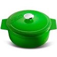 Resim Kitchenware Forêt Yeşil Döküm Mini Güveç 10 Cm Voeux