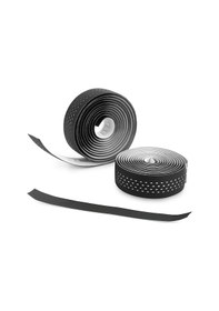 Resim Yaozixa Pu+eva Spor Bisiklet Tutamak Bandı: Nefes Alıcı Delikli Tasarım, Kaymaz, Şok Emici, 3mm Kalınlık, Beyaz Renk Beyaz 