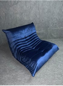 Resim alpago home Mood Berjer kadife mavi 