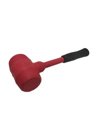 Resim Lastik Tokmak Duble Boy Saplı Plastik Tokmak Çekiç 