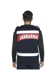 Resim Single Sword Jandarma Asayiş Fileli Reflektif Yelek Siyah 
