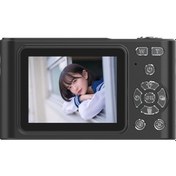 Resim H15 Kart Kamera 1080p Yüksek Çözünürlük 16x Zoom 2.4 İnç Hd Ips Ekran Fotoğraf Video Mini Oyun Çok İşlevli Dijital Kamer 