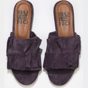Resim Bueno Shoes Mor Süet Kadın Düz Terlik 01wn1908 