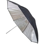 Resim 33" 84 CM Siyah Gümüş Stüdyo Reflektör Şemsiyesi Ayex