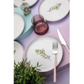 Resim Aesco Porselen 6 Kişilik 19 cm Pasta Takımı 