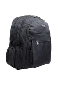 Resim Çanta Sepetim Laptop Bölmeli Kanvas Kumaş Sırt Çantası 