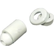 Resim Wuvera 4 Adet Taharat Çubuğu Ucu Plastik Beyaz Taharet Borusu Ucu Perletörü Aparatı 