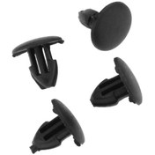 Resim Lasonstiges 100 Adet Otomotiv Panel Trim Sızdırmazlık Perçinleri 4mm Delikli Plastik Tırnak Sızdırmazlık Kelepçesi Eetaining Klipleri F04 