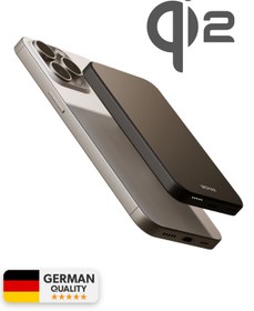 Resim woyax Magsafe Powerbank 5000 mAh QI2 20W Hızlı Taşınabilir Şarj Cihazı Batarya Iphone 11 12 13 14 15 16 17 