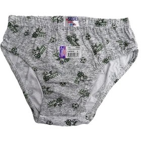 Resim Seher Sedef Yıldız Erkek Çocuk Desenli Külot Slip Pamuklu 