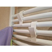 Resim Havlupan Askısı 2 Adet Havlu Ve Bornoz Askılık Beyaz 