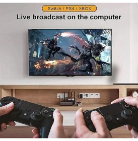 Resim Storemax Ses Video Yakalama Kartı 1080P 30FPS HDMI USB Yakalama Kartları Video Kamera Oyun - Canlı Akış - Video Konferans - Öğretim Için Aksiyon Kamerası ile Kayıt 