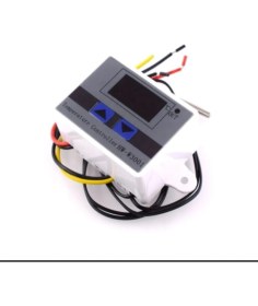 Resim Dijital 220V Akvaryum ve Kuluçka Termostatı, Hassas Sıcaklık Kontrolü 