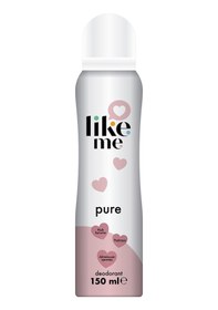 Resim Like Me Deodorant Pure 150 Ml 3 Adet 
