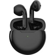 Resim Tws Bluetooth Kulaklıklar Pro 6 Kablosuz Kulaklık Oyun Mikrofonlu Kulaklıklar Xiaomi Huawei iPhone Telefon Için (Yurt Dışından) 