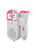 Resim Teltree Evde Kullanım İçin Pembe Renkli Bebek Kalp Atışı Dinleme Cihazı - 60-210 Bpm Hassas Ölçüm Pembe 