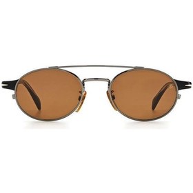 Resim David Beckham Db1042 -1m 85k70 Oval Erkek Güneş Gözlüğü Kahverengi 