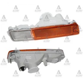Resim Depo Sinyal Lambası Tampon L-200 1999-2005 Sarı-Beyaz Sağ (1 Adet) (Oem No: Mr109134) 