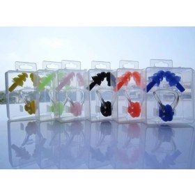 Resim Silikon Su Geçirmez Kulak Burun Tıkacı 