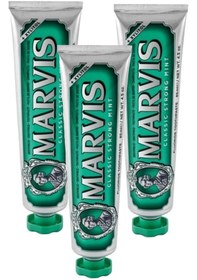 Resim Marvis Classic Strong Mint Diş Macunu 3 x 85 ML 