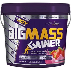 Resim BigJoy Sports Bigmass Gainer Çilek Aromalı 5 kg 