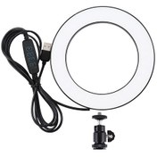 Resim Monyee 6.2 İnç Led Çember Işığı - Canlı Yayın, Fotoğrafçılık Ve Selfie İçin Sürekli Parlaklık Ayarlamalı, 3 Işık Modu İle Güzellik Işığı 