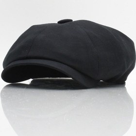 Resim Erkek Pamuklu Siyah Yazlık Spor Kasket 