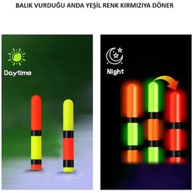 Resim Renk Değiştiren Işıklı Şamandıra Akıllı Olta Şamandrası 30gr 