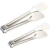 Resim 2 Adet Kullanışlı Barbekü Maşası Barbekü Pişirme Maşası Paslanmaz Çelik Maşa Haşlanma Önleyici Mutfak Maşası Mutfak Temel Gereçleri Diğer 