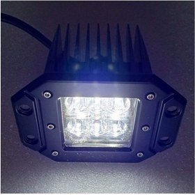 Resim orco ÇALIŞMA LAMBASI OFF ROAD PROJEKTÖR 10V & 30V 12 CM X 9 CM GÖMME MODEL 6 LED 