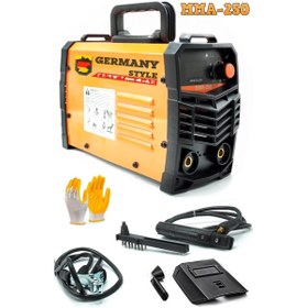 Resim AyrStore Germany Style MMA-250 Alman Copperx Çift Kartlı 250 Amper Invertör Kaynak Makinası Turuncu 
