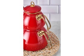 Resim Neva N3176 Pitaya Havana Emaye Demlik 