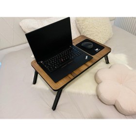 Resim Hype Store Axolotl Foldaway Telefon ve Tablet Bölmeli Katlanır Ayaklı Laptop Sehpası Notebook Bilgisayar Çalışm 