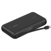 Resim Belkin BPB024 BoostCharge 20K 30W Entegre USB-C Kablolu Powerbank - Siyah 