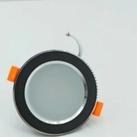 Resim KAE Dekoratif 7W 3 Renk Sıva Altı LED Downlight Spot- Siyah Kasa 