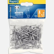 Resim Rapid Perçin 4X12 mm Alu Poşet 100 Adet 
