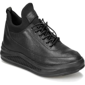 Resim Dockers 227225 Hakıkı Derı Elastık Bagcık Erkek Ayakkabı Siyah 
