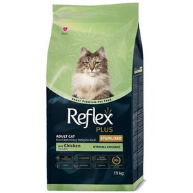 Resim Reflex Plus Sterilised Tavuk Kısırlaştırılmış Kedi Maması 15 Kg 
